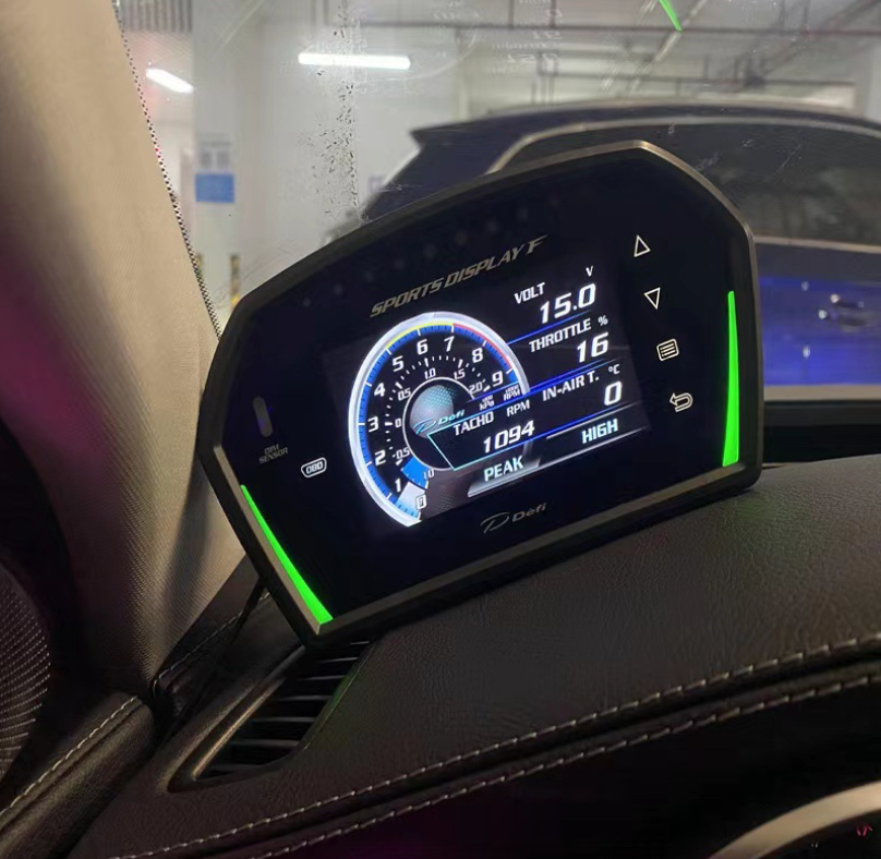 DSDF OBD Gauge Sports Display F with LCD Screen Multi-function Smart Meter