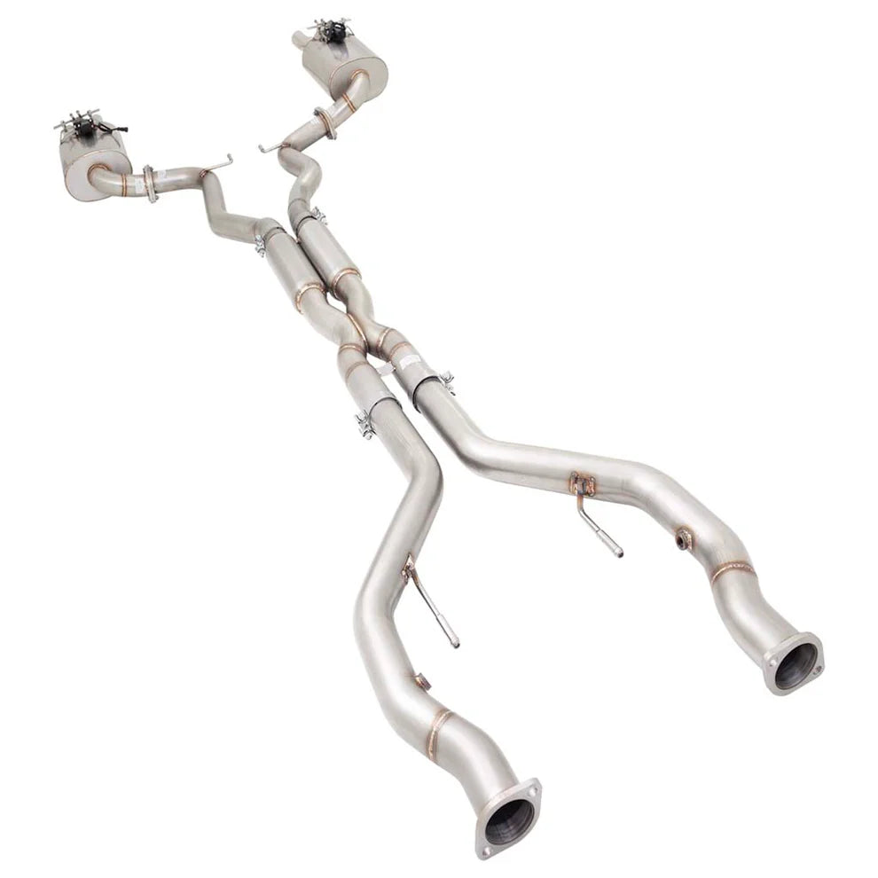 HSV GTS GEN-F 2013 2017 XFORCE Twin 3" Catback System Varex Rears Polished SS