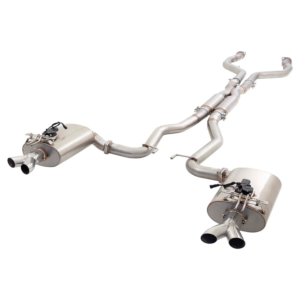 HSV GTS GEN-F 2013 2017 XFORCE Twin 3" Catback System Varex Rears Polished SS