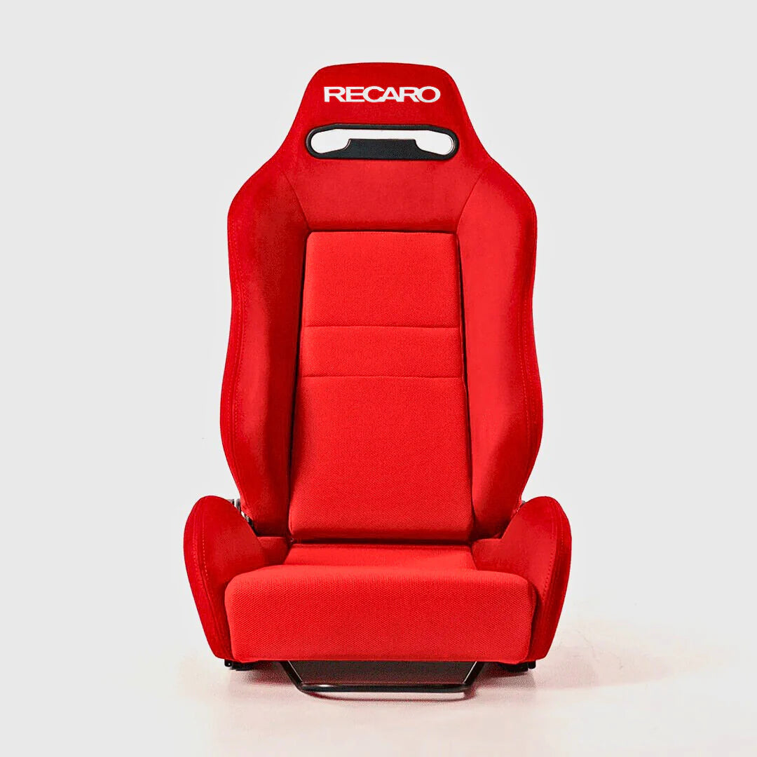 RECARO SR3 STYLE RED RECLINER SEAT - ADR APPROVED - SET OF 2