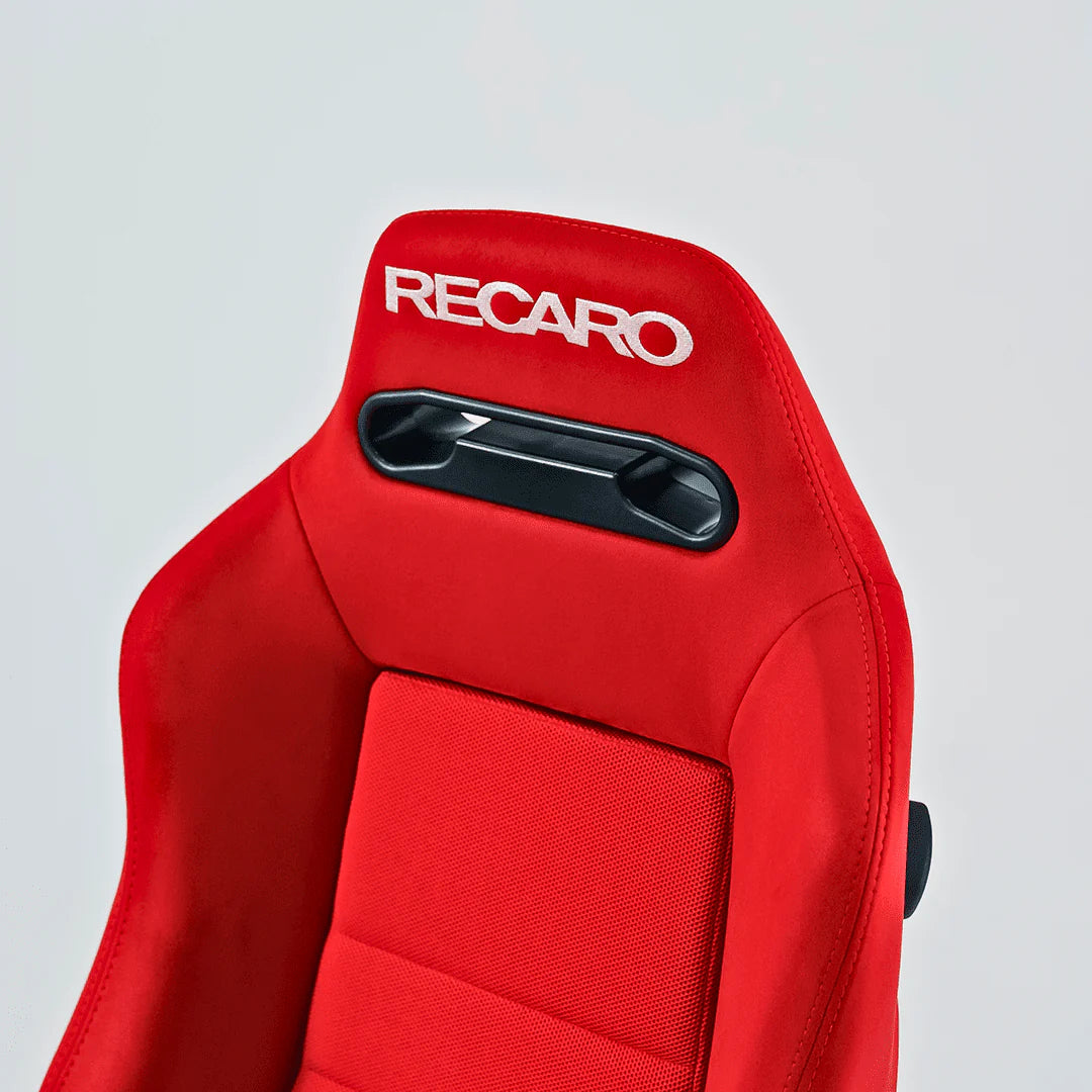 RECARO SR3 STYLE RED RECLINER SEAT - ADR APPROVED - SET OF 2